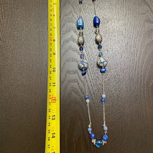F: Blue Ocean Necklace - Picture 6 of 7